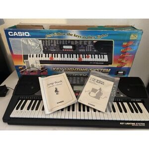 Casio Ctk-620l electric keyboard 36 illuminating keys with instructions & songs
